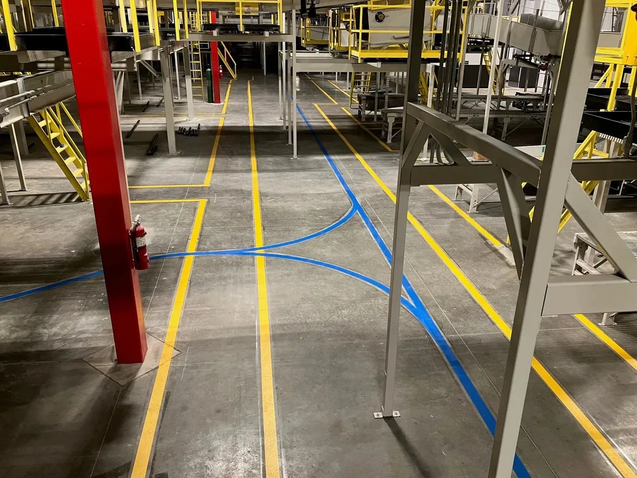 Expert Floor Striping Services for Your Business Floor Striping Services